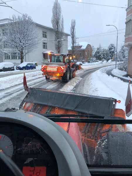 Winterdienst in der Stadt Innsbruck 